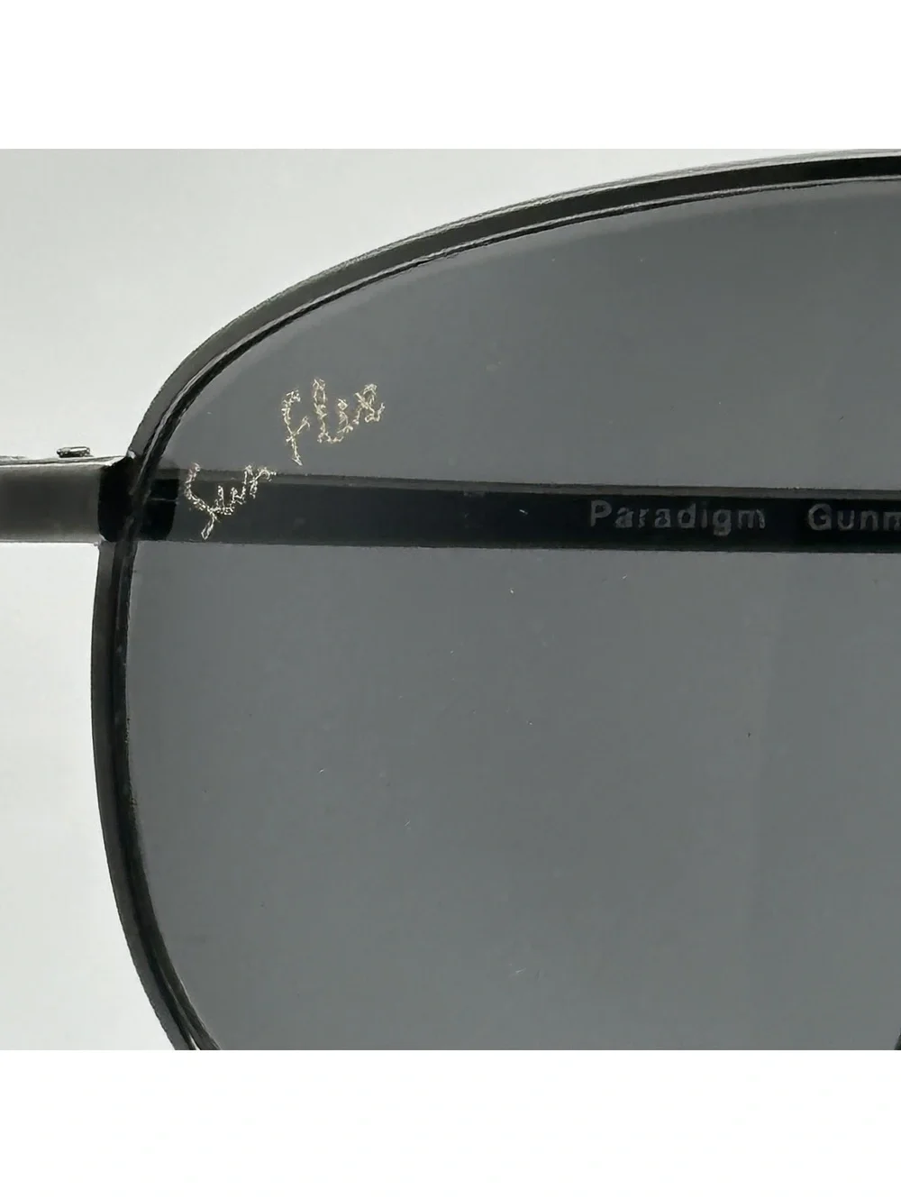 Sun Flex Paradigm Gunmetal Sunglasses with Case